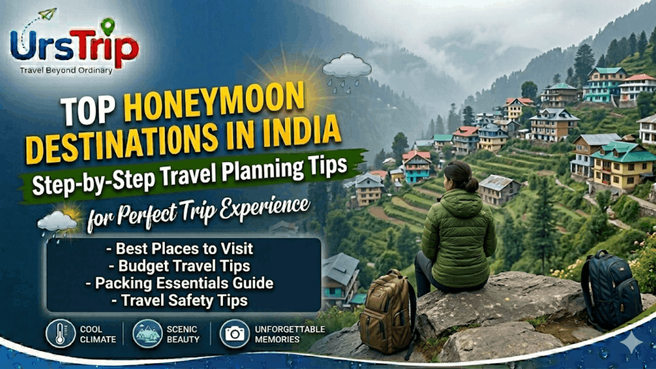 Top Honeymoon Destinations in India 2026 – Romantic Places for Couples