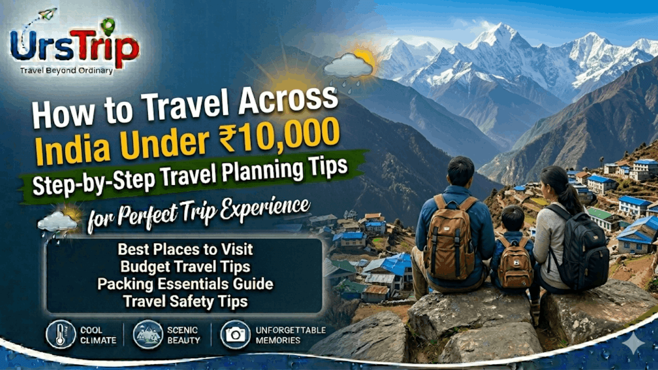 How to Travel Across India Under ₹10,000