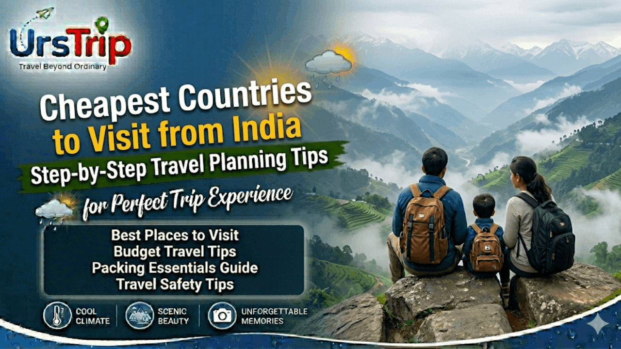 Cheapest Countries to Visit from India