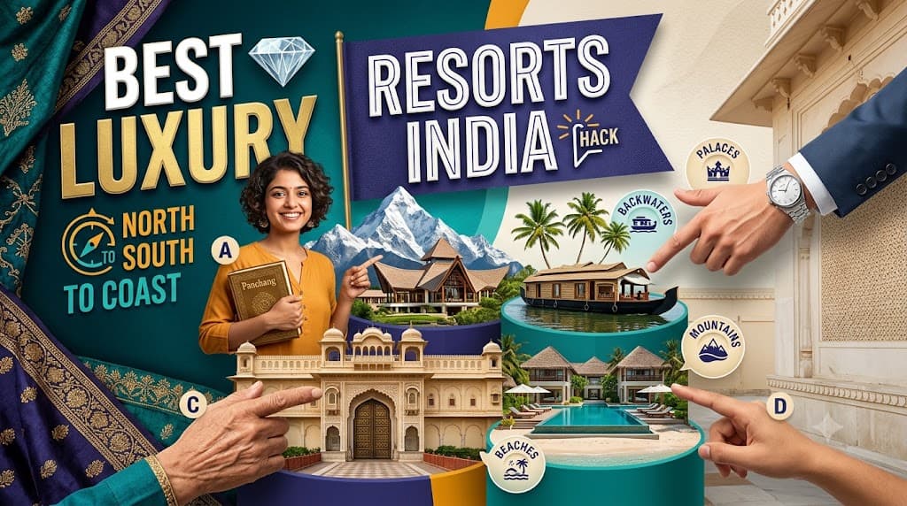 Best Luxury Resorts in India for a Premium Stay